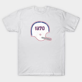 Buffalo Bills Year Founded Vintage Helmet T-Shirt